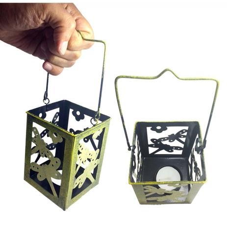Lanterna Marroquina Porta Vela Enfeite Jardim Ferro Lampiao 10 cm Libelula Amarela Kit Com 2 (jard-75) - Braslu Menor preço em Lanterna Marroquina Porta Vela Enfeite Jardim Ferro Lampiao 10 cm Libelula Amarela Kit Com 2 (jard-75) - Braslu