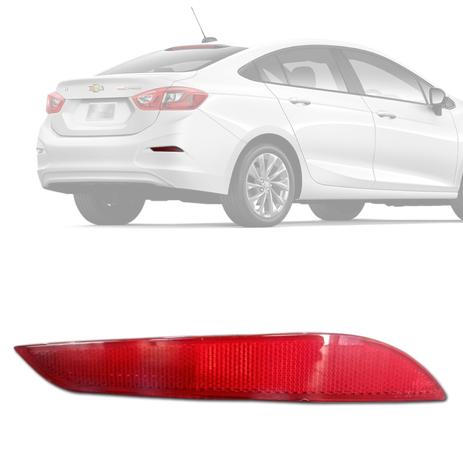 Lanterna Original Refletor Parachoque Traseiro Cruze Hatch Sedan 2018 2019 Direito - Gm - original Menor preço em Lanterna Original Refletor Parachoque Traseiro Cruze Hatch Sedan 2018 2019 Direito - Gm - original