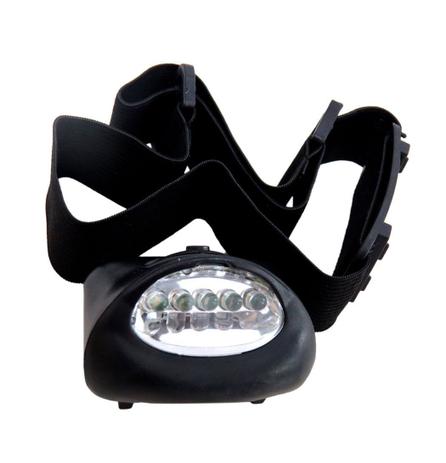 Lanterna Para Cabeça Com 5 Leds Western Menor preço em Lanterna Para Cabeça Com 5 Leds Western