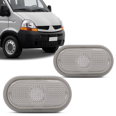 Lanterna Pisca Lateral Para-lama Renault Master 2001 a 2012 Cristal - Fitam Menor preço em Lanterna Pisca Lateral Para-lama Renault Master 2001 a 2012 Cristal - Fitam