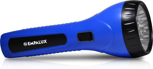 Lanterna Recarregavel Bivolt 1 Led 85X260Mm Azul - Empalux Menor preço em Lanterna Recarregavel Bivolt 1 Led 85X260Mm Azul - Empalux