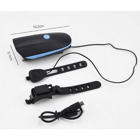 lanterna recarregavel USB com buzina - Aaa Menor preço em lanterna recarregavel USB com buzina - Aaa