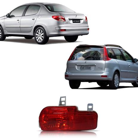 Lanterna Refletor olho de gato Parachoque Traseiro Peugeot 207 Passion SW Direito - Fitan Menor preço em Lanterna Refletor olho de gato Parachoque Traseiro Peugeot 207 Passion SW Direito - Fitan