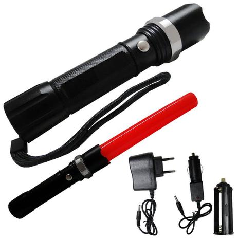 Lanterna Tática Policial Led Cree Recarregável 18000w ZQW110/YBF-110 - Wmt Menor preço em Lanterna Tática Policial Led Cree Recarregável 18000w ZQW110/YBF-110 - Wmt