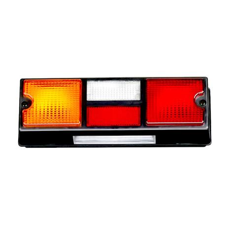 Lanterna traseira bicolor com vigia scania 113 143 lente sl044cv - Sinalsul Menor preço em Lanterna traseira bicolor com vigia scania 113 143 lente sl044cv - Sinalsul