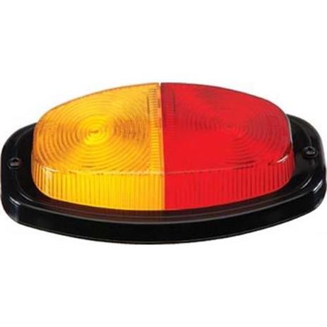 Lanterna traseira bicolor modelo canoinha lente sl104bi - Sinalsul Menor preço em Lanterna traseira bicolor modelo canoinha lente sl104bi - Sinalsul