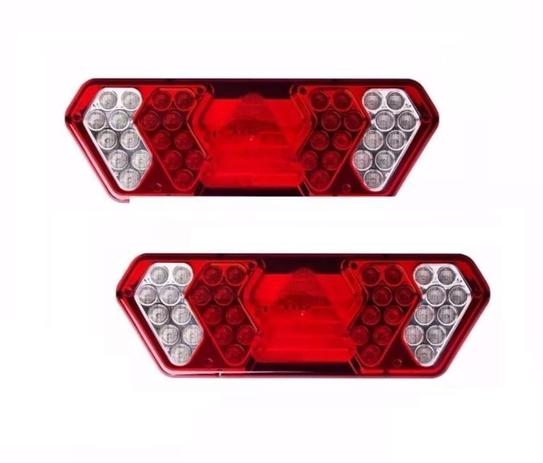 Lanterna Traseira Carreta Guerra LED 12V - Iva Menor preço em Lanterna Traseira Carreta Guerra LED 12V - Iva