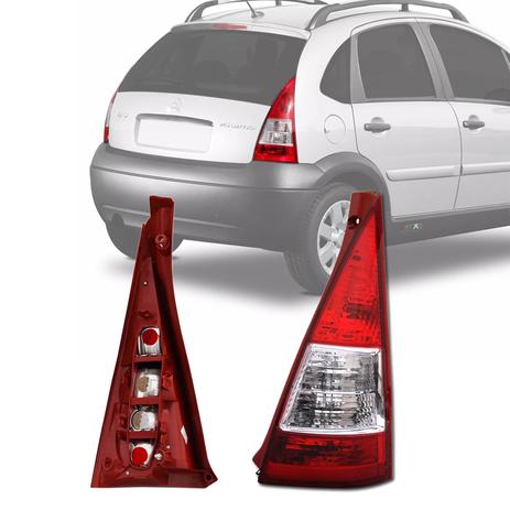 Lanterna Traseira Citroen C3 2006 2007 2008 2009 2010 2011 2012 Direito - Fitan Menor preço em Lanterna Traseira Citroen C3 2006 2007 2008 2009 2010 2011 2012 Direito - Fitan