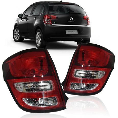 Lanterna Traseira Citroen C3 2013 A 2018 - Sp acessórios Menor preço em Lanterna Traseira Citroen C3 2013 A 2018 - Sp acessórios