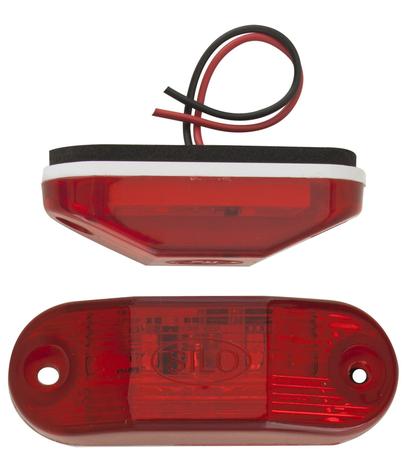 Lanterna Traseira Delimitadora Teto 2LED VM 24V Ônibus Caminhão Baú Carreta Van - SILO Menor preço em Lanterna Traseira Delimitadora Teto 2LED VM 24V Ônibus Caminhão Baú Carreta Van - SILO