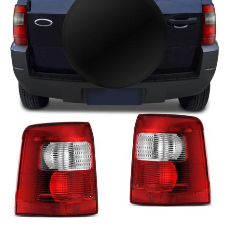 Lanterna Traseira Ecosport 2003 2004 2005 2006 2007 Bicolor Cristal - Prime Menor preço em Lanterna Traseira Ecosport 2003 2004 2005 2006 2007 Bicolor Cristal - Prime