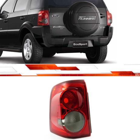 LANTERNA TRASEIRA ECOSPORT 2008 Até 2012 LE FUME OBS SERVE NO MODELO 2004 A 2009 - Jcv Menor preço em LANTERNA TRASEIRA ECOSPORT 2008 Até 2012 LE FUME OBS SERVE NO MODELO 2004 A 2009 - Jcv