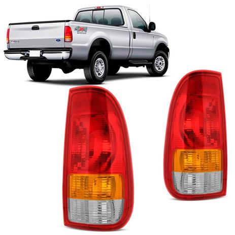 Lanterna Traseira F250 1999 A 2007 Tricolor - Tyc Menor preço em Lanterna Traseira F250 1999 A 2007 Tricolor - Tyc