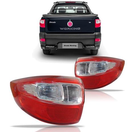 Lanterna Traseira Fiat Strada 2014 2015 2016 2017 Original - Valeo Menor preço em Lanterna Traseira Fiat Strada 2014 2015 2016 2017 Original - Valeo