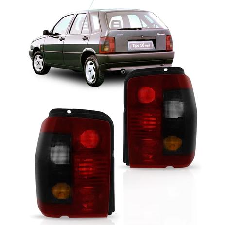 Lanterna Traseira Fiat Tipo 1993 A 1997 Fumê - Ht Menor preço em Lanterna Traseira Fiat Tipo 1993 A 1997 Fumê - Ht