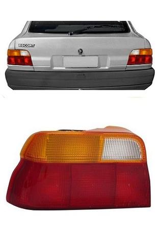 Lanterna Traseira Ford Escort 1993 1994 1995 1996 Tricolor Menor preço em Lanterna Traseira Ford Escort 1993 1994 1995 1996 Tricolor