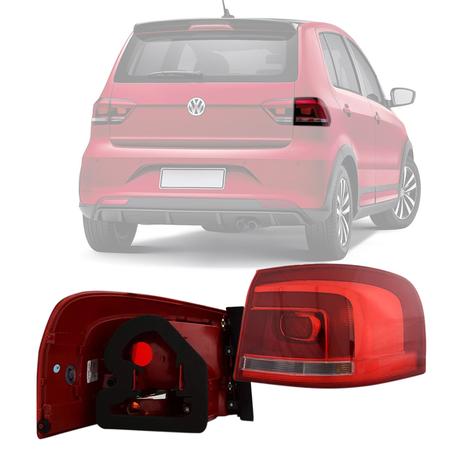 Lanterna Traseira Fox 2016 2017 Canto Fumê Original (Arteb) Direito Menor preço em Lanterna Traseira Fox 2016 2017 Canto Fumê Original (Arteb) Direito