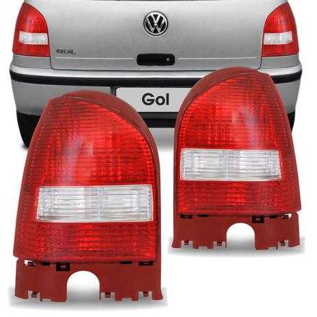 Lanterna Traseira Gol G3 2000 2001 2002 2003 2004 2005 Ré Cristal Bicolor Aba Vermelha - Cofran Lanternas Menor preço em Lanterna Traseira Gol G3 2000 2001 2002 2003 2004 2005 Ré Cristal Bicolor Aba Vermelha - Cofran Lanternas