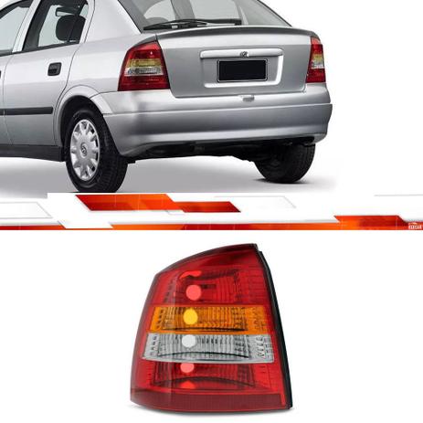 Lanterna traseira le tricolor astra hatch 1998 até 2002 - Zeene Menor preço em Lanterna traseira le tricolor astra hatch 1998 até 2002 - Zeene