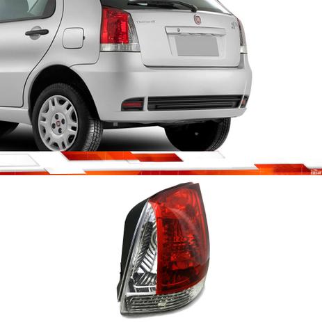 Lanterna traseira palio 2007 até 2011 ld bicolor - Ht Menor preço em Lanterna traseira palio 2007 até 2011 ld bicolor - Ht