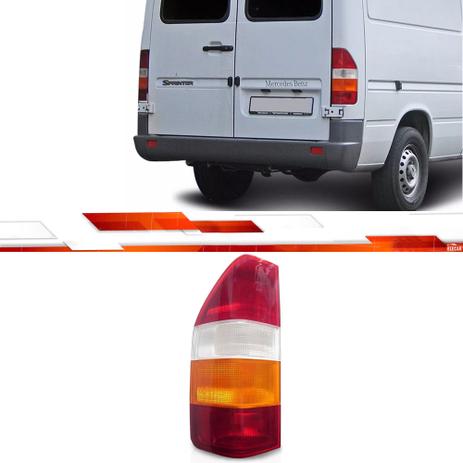 LANTERNA TRASEIRA SPRINTER 1995 em Diante LE TRICOLOR ACRÍLICA Nº Original: 0008260756 Fornec - Rn lanternas Menor preço em LANTERNA TRASEIRA SPRINTER 1995 em Diante LE TRICOLOR ACRÍLICA Nº Original: 0008260756 Fornec - Rn lanternas