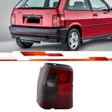 Lanterna traseira tipo 1993 até 1997 le ré fumê rubi - Ht Menor preço em Lanterna traseira tipo 1993 até 1997 le ré fumê rubi - Ht