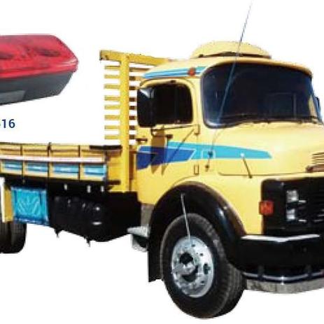 LANTERNA TRASEIRA VERMELHO E AMARELO SEM VIGIA MERCEDES 1313 Até 1988 - Pradolux Menor preço em LANTERNA TRASEIRA VERMELHO E AMARELO SEM VIGIA MERCEDES 1313 Até 1988 - Pradolux