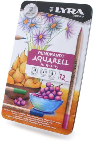 Lápis Aquarela Rembrandt Aquarell Estojo com 12 Cores Ref.2011120 Lyra Menor preço em Lápis Aquarela Rembrandt Aquarell Estojo com 12 Cores Ref.2011120 Lyra