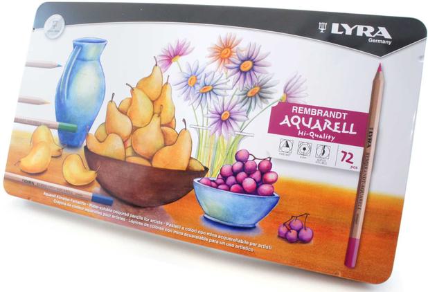 Lápis Aquarela Rembrandt Aquarell Estojo com 72 Cores Ref.2011720 Lyra Menor preço em Lápis Aquarela Rembrandt Aquarell Estojo com 72 Cores Ref.2011720 Lyra