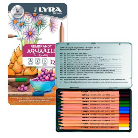 Lápis Aquarelável Rembradt Lyra com 12 Cores - 2011120 é ruim? Lápis Aquarelável Rembradt Lyra com 12 Cores - 2011120 é boa?