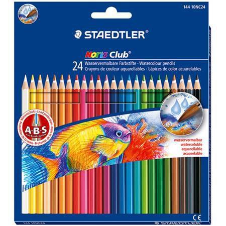 Lápis Cor Staedtler Noris Club Aquarelável 24 Cores - Tris Menor preço em Lápis Cor Staedtler Noris Club Aquarelável 24 Cores - Tris
