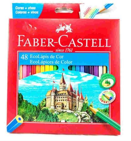 Lapis De Cor 48 Cores Ecolapis Faber Castell é boa?