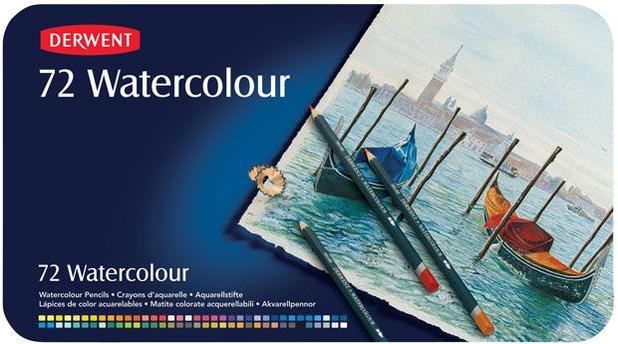 Lápis de Cor Aquarelável Derwent Watecolour Estojo Metal 072 Cores 32889 Menor preço em Lápis de Cor Aquarelável Derwent Watecolour Estojo Metal 072 Cores 32889