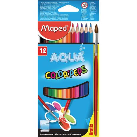 Lápis de Cor Aquarelável Maped Color Peps 012 Cores FR83601102 é ruim? Lápis de Cor Aquarelável Maped Color Peps 012 Cores FR83601102 é boa?