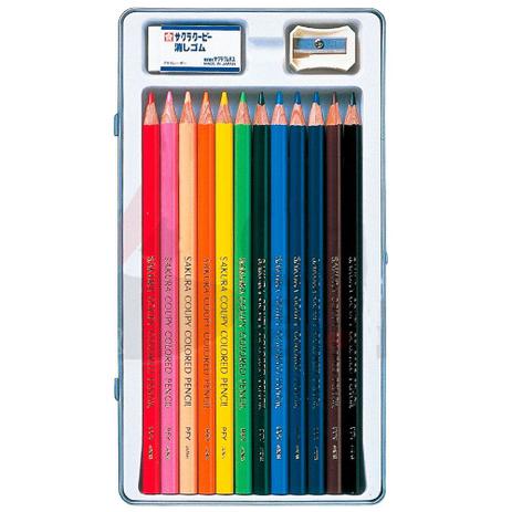 Lápis de Cor Coupy Colored Penceil Sakura com 12 cores é ruim? Lápis de Cor Coupy Colored Penceil Sakura com 12 cores é boa?