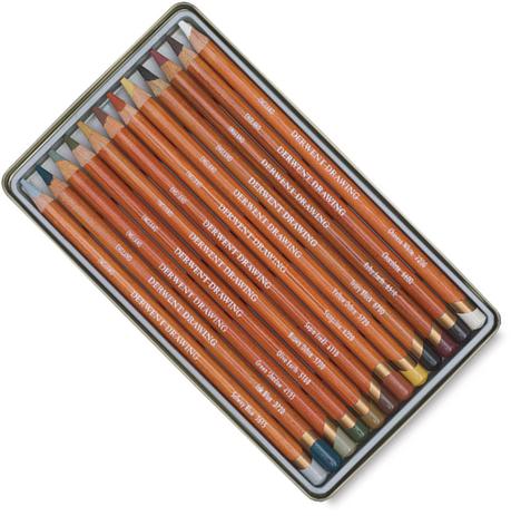 Lápis de Cor Drawing Estojo com 12 Cores Ref.0700671 Derwent Menor preço em Lápis de Cor Drawing Estojo com 12 Cores Ref.0700671 Derwent