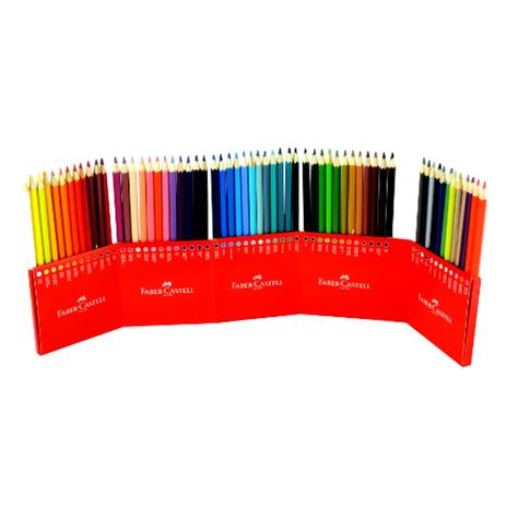 Lápis de Cor Faber Castell 60 Cores Sextavado - Faber-castell Menor preço em Lápis de Cor Faber Castell 60 Cores Sextavado - Faber-castell