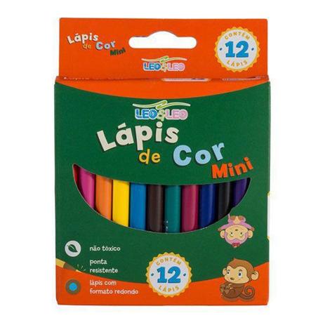 Lápis de Cor Mini Sextavado 12 Cores Leo e Leo - Leonora - Leo&Leo Menor preço em Lápis de Cor Mini Sextavado 12 Cores Leo e Leo - Leonora - Leo&Leo