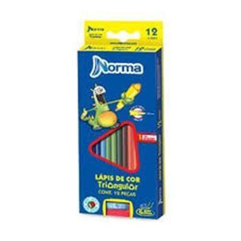 Lapis de Cor Norma 12 Cores Menor preço em Lapis de Cor Norma 12 Cores
