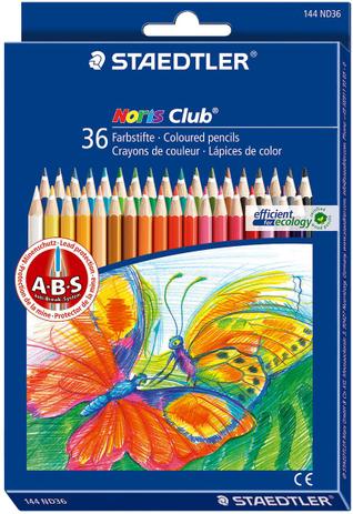 Lápis de Cor Staedtler Noris Club 300126 036 Cores 144 ND36 Menor preço em Lápis de Cor Staedtler Noris Club 300126 036 Cores 144 ND36
