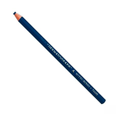 Lápis Dermatográfico Mitsubishi 7600 Azul Menor preço em Lápis Dermatográfico Mitsubishi 7600 Azul
