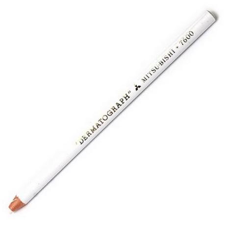 Lapis dermatografico Mitsubishi Branco 7600 Menor preço em Lapis dermatografico Mitsubishi Branco 7600