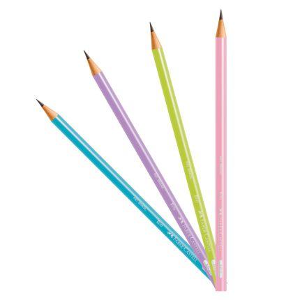 Lápis Grafite Faber Castell Ecolápis Triangular Tons Pasteis no. 02 004 Un SM/1205PASTEL Menor preço em Lápis Grafite Faber Castell Ecolápis Triangular Tons Pasteis no. 02 004 Un SM/1205PASTEL
