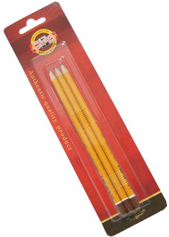 Lápis Grafite Graduado Triangular Kit com 3 Unidades 4B, 6B, 8B Ref.158004bl Koh-I-Noor Menor preço em Lápis Grafite Graduado Triangular Kit com 3 Unidades 4B, 6B, 8B Ref.158004bl Koh-I-Noor