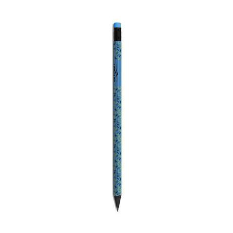 Lápis Grafite Nº 2 HB Neon Eco Stamp com Borracha Leo e Leo Azul - Leonora Menor preço em Lápis Grafite Nº 2 HB Neon Eco Stamp com Borracha Leo e Leo Azul - Leonora
