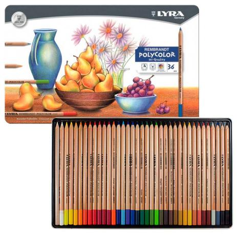 Lápis Polycolor Rembradt Lyra com 36 Cores - 2001360 Menor preço em Lápis Polycolor Rembradt Lyra com 36 Cores - 2001360