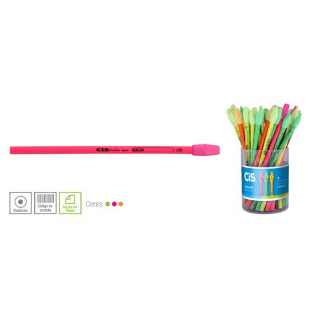 Lapis Preto Hb Neon C/ Borracha 48 Unidades Colorido Cis é boa?