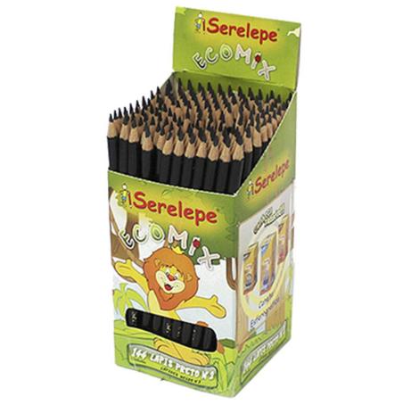 Lápis preto nº 2 Serelepe caixa com 144 unidades - Produto nacional Menor preço em Lápis preto nº 2 Serelepe caixa com 144 unidades - Produto nacional