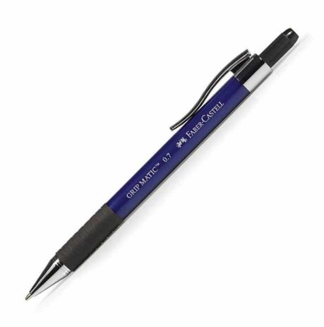 Lapiseira 0.7 Grip Matic Metal Faber-castell - Faber castell Menor preço em Lapiseira 0.7 Grip Matic Metal Faber-castell - Faber castell