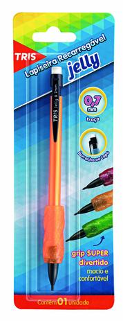 Lapiseira 0.7mm Escolar Emborrachado Com Borracha Tris Menor preço em Lapiseira 0.7mm Escolar Emborrachado Com Borracha Tris
